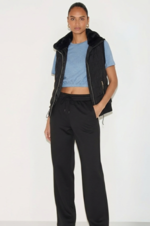 Ralph Lauren Polo Crop Top Calvein Klein Vest and Adidas Joggers