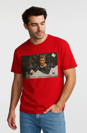 Casual Round Neck Short Sleeve Tee