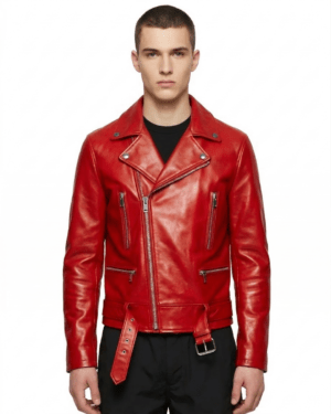 Vegan Leather Jacket By : The Alley